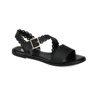 Journee Collection Aubrinn Black Sandal Ladies size 12 NWOT